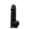 Dildo Ventosa SILEXD Negro 8,5 Modelo 4