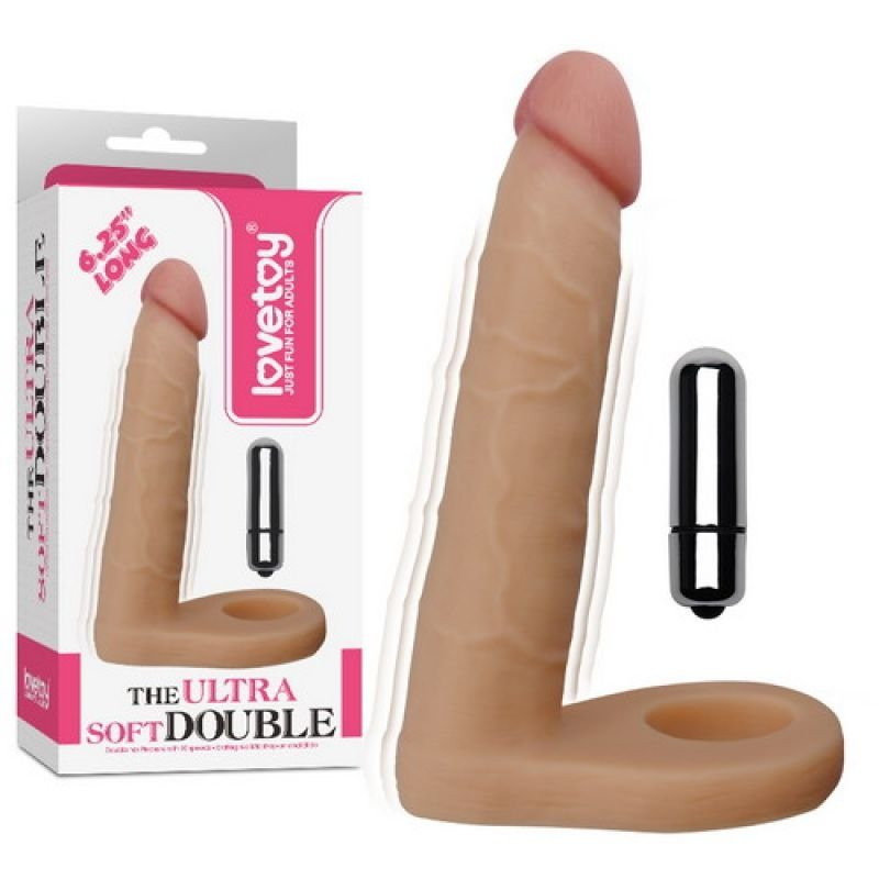Dildo Vibrador Doble  Penetración Ultra Soft Double 6,25 Lovetoy