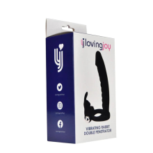 Dildo Vibrador Doble penetración Rabbit Loving Joy