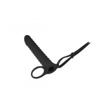 Dildo Vibrador Doble Penetración Rori Negro Lola