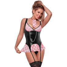 Disfraz Colegiala De Exposed Rosa Y Negro Discipline Me