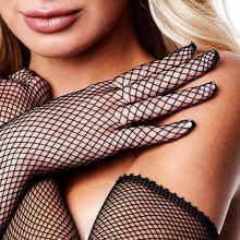 Guantes De Baci 6501 Negros De Red