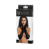 Guantes De Glossy Negro Wetlook Selina