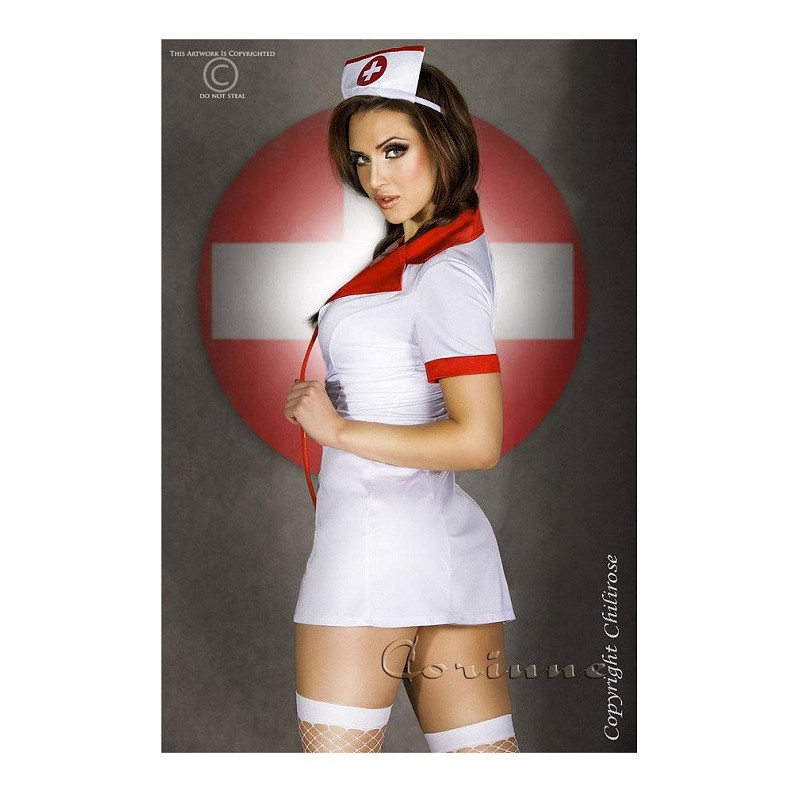 Disfraz Enfermera Chilirose CR-3305 6pcs