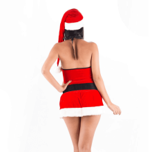 Disfraz Mamá Noel Rojo + Tanga + Gorro y Cinturón