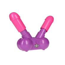 Divertido Juego Cum Face Duel Pump Action Penis