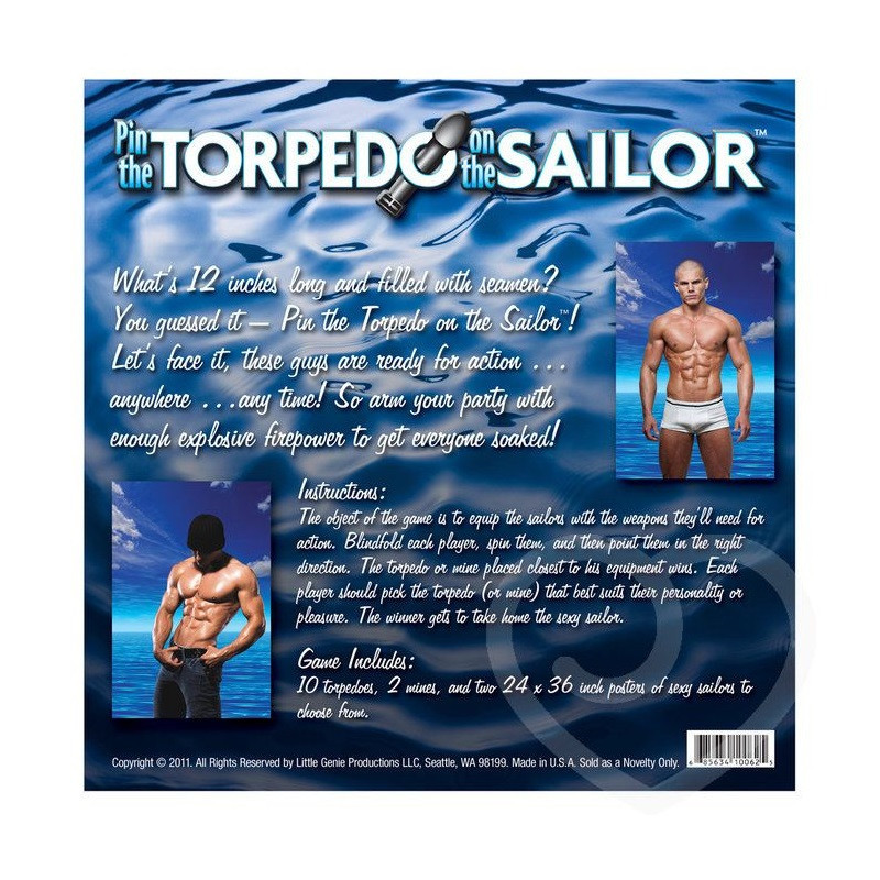 Divertido juego Pin The Torpedo On The Sailor