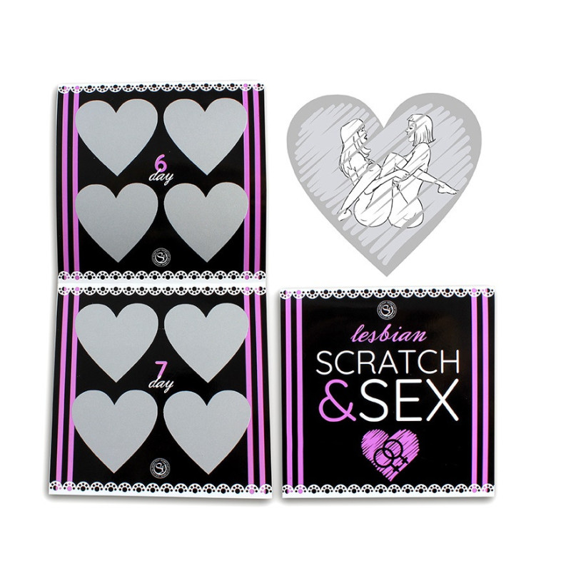 Divertido Juego Rasca Scratch & Sex Lesbian