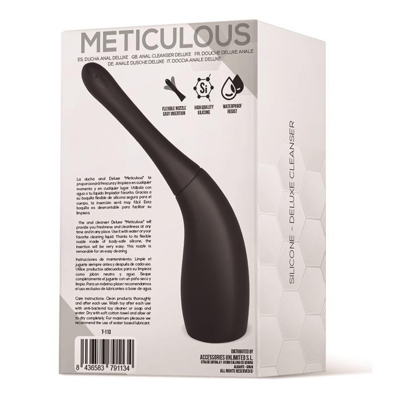 Ducha Anal Silicona Deluxe Meticulous