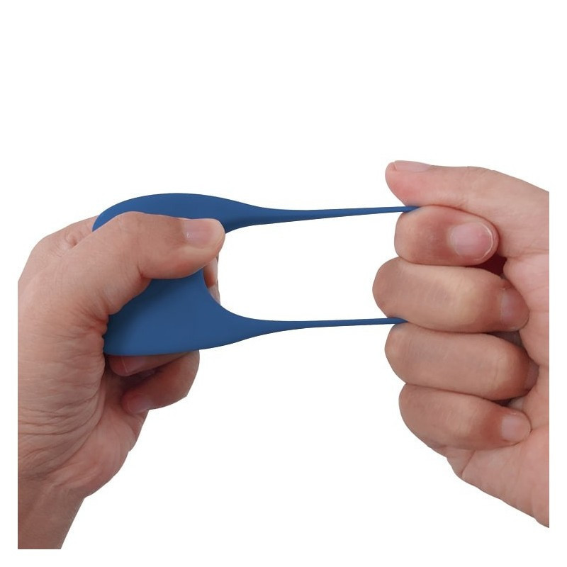 Electro Anillo Vibrador Foxshow Recargable Electroestimulación