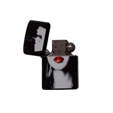 Encendedor De Gasolina Rostro Mujer