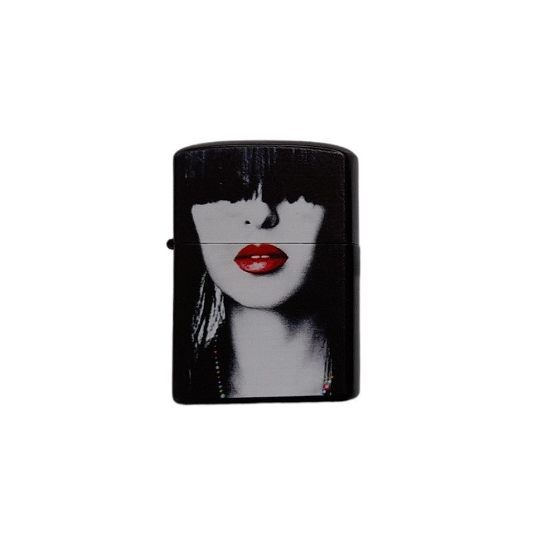 Encendedor De Gasolina Rostro Mujer