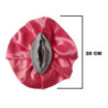 Escarapela Broche Grande Vulva Plateada