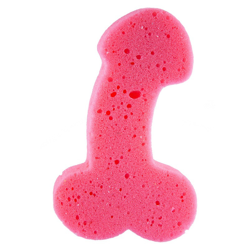 Esponja Baño Pene Rosa