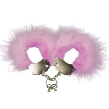 Esposas Adrien Lastic Plumas Rosas