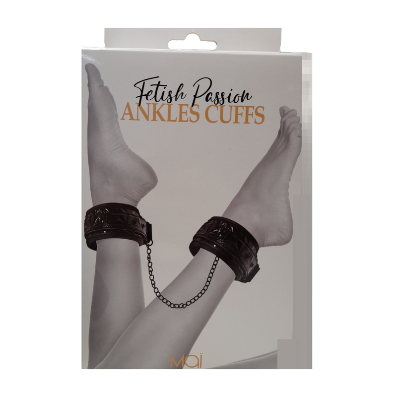 Esposas BTB Negras Para Tobillos