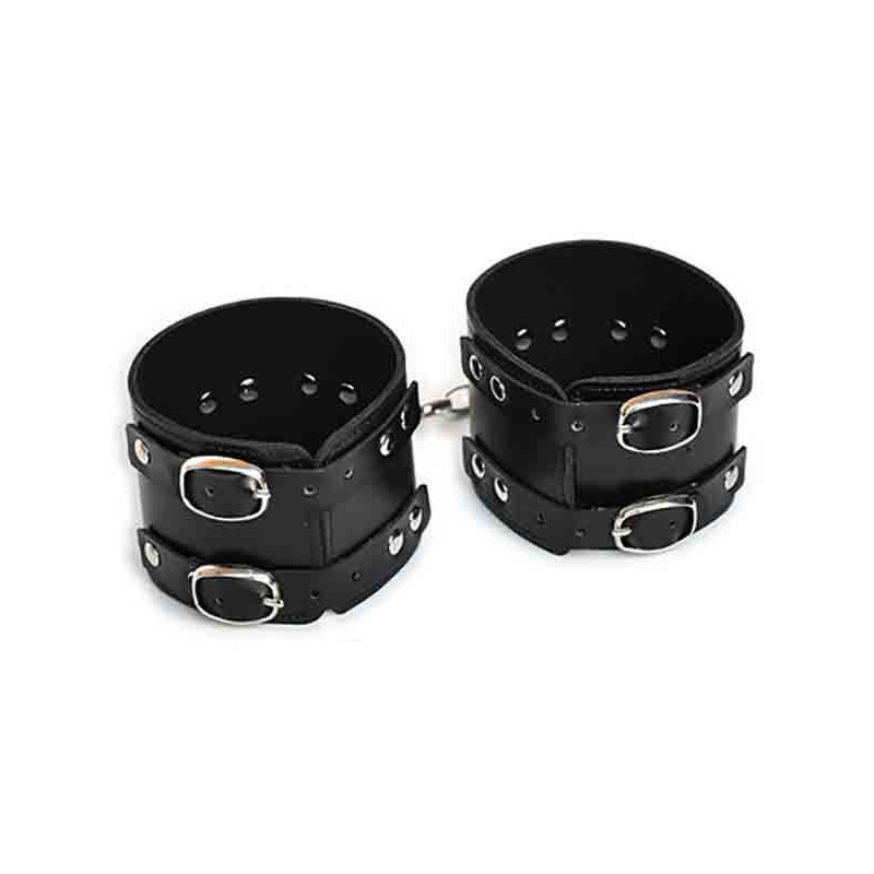 Esposas Dobles De Cuero Fetish Fantasy