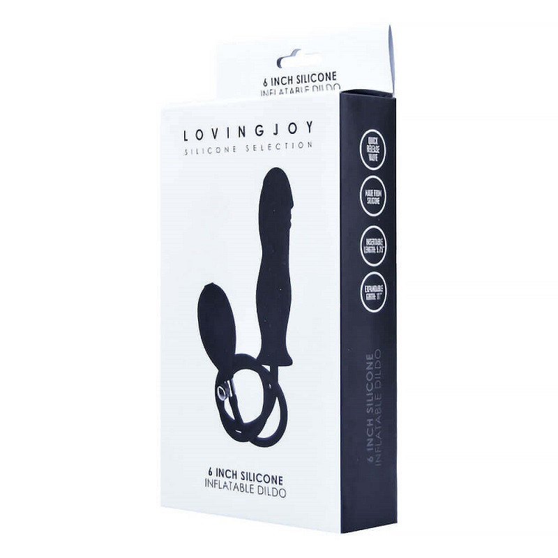 Hinchable Silicone Dildo Loving Joy