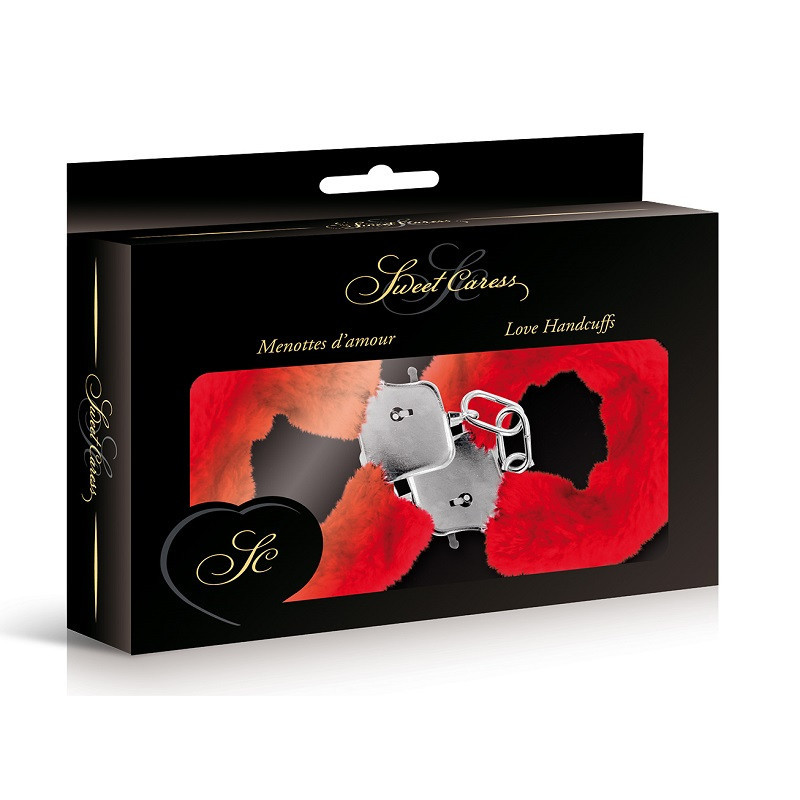 Esposas Forradas Sweet Caress Rojas