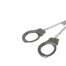 Esposas Metal con Cadena y Anillo Sex Mischief