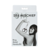 Esposas Metal con Cadena y Anillo Sex Mischief