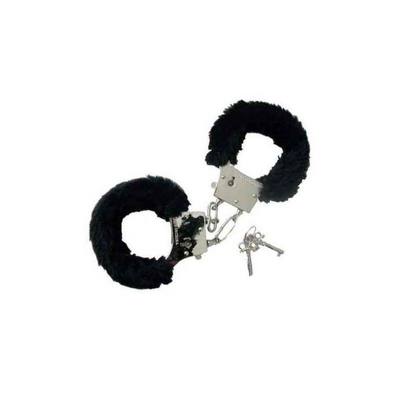 Esposas Plush Hand Negras
