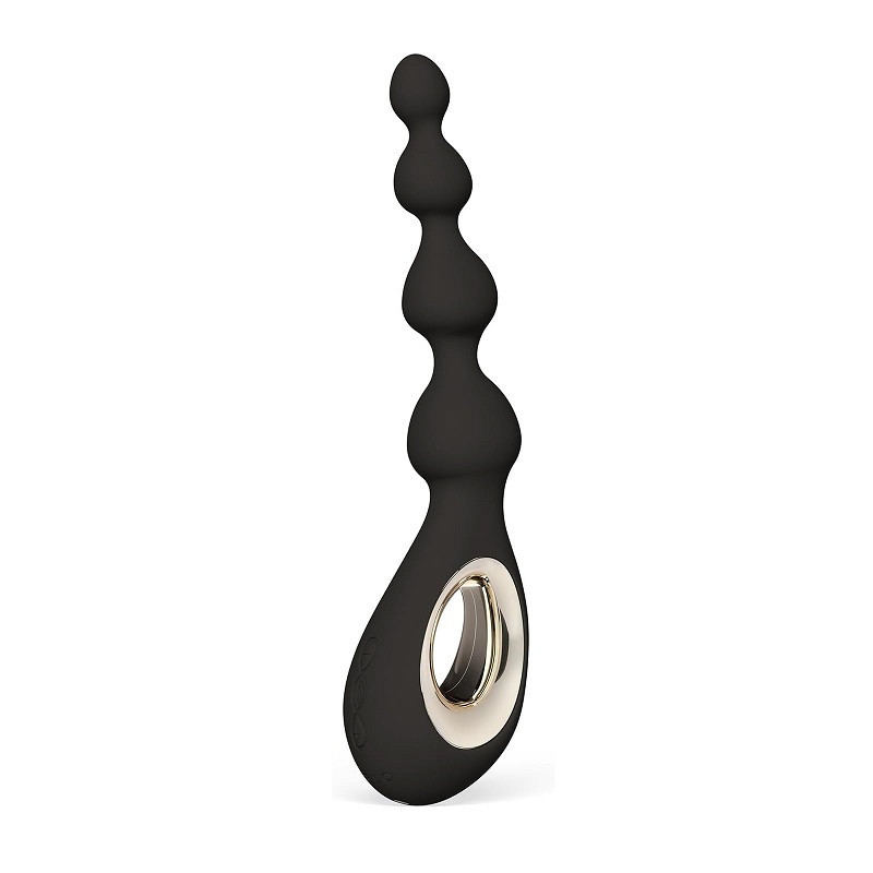 Estimulador Anal con Vibración Lelo Soraya Beads Black
