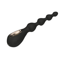 Estimulador Anal con Vibración Lelo Soraya Beads Black