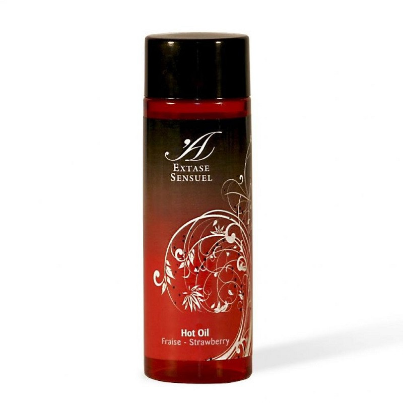 Hot Oil De Fresa Extase Sensuel 100 ml.