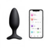 Estimulador Anal con Vibración Recargable APP Hush 2 By Lovense Talla M