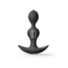 Estimulador Anal Con Vibración Recargable Twinny Bud Negro