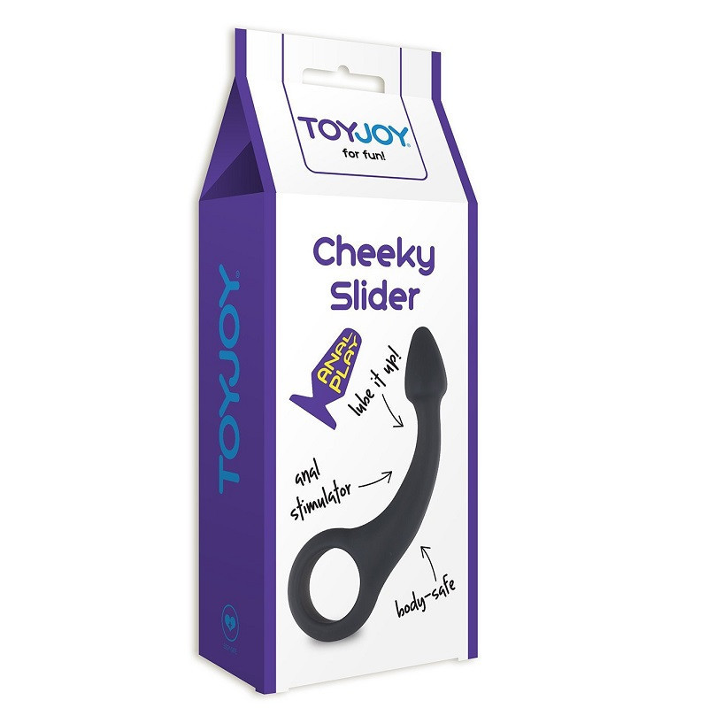 Estimulador Anal Negro Cheeky Slider Toy Joy