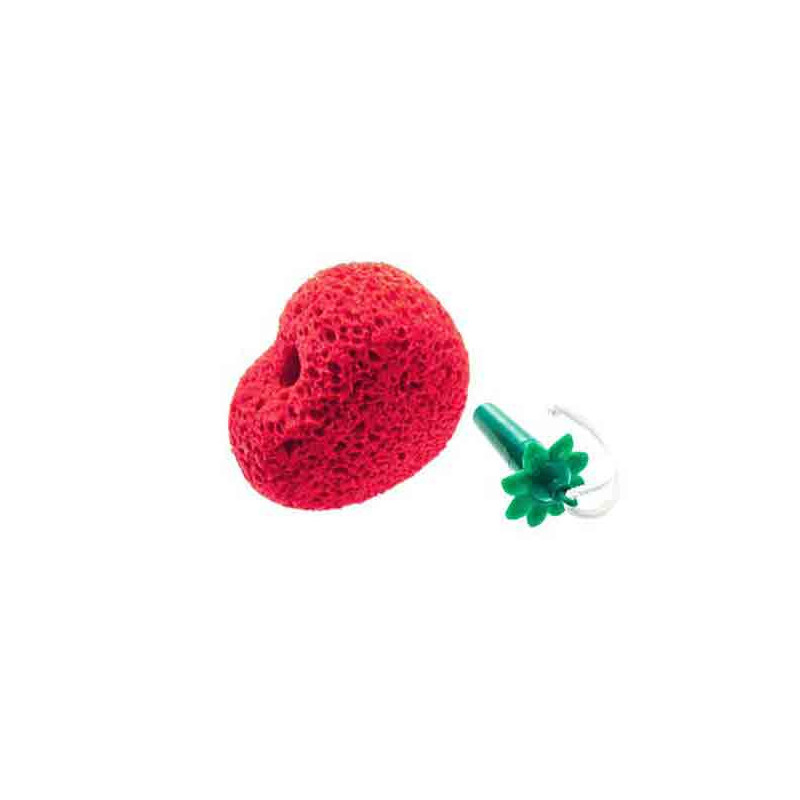 Estimulador De Pilas Esponja Vibradora Corazón Zahara