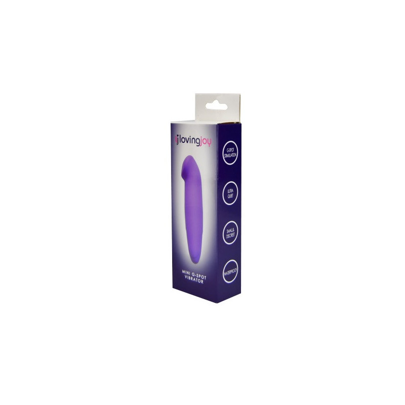 Estimulador De Pilas Loving Joy Mini G-Spot Vibrator Lila
