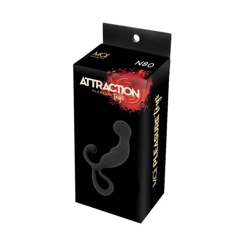 Estimulador Prostático De Mai Nº 80 Silicona Negro