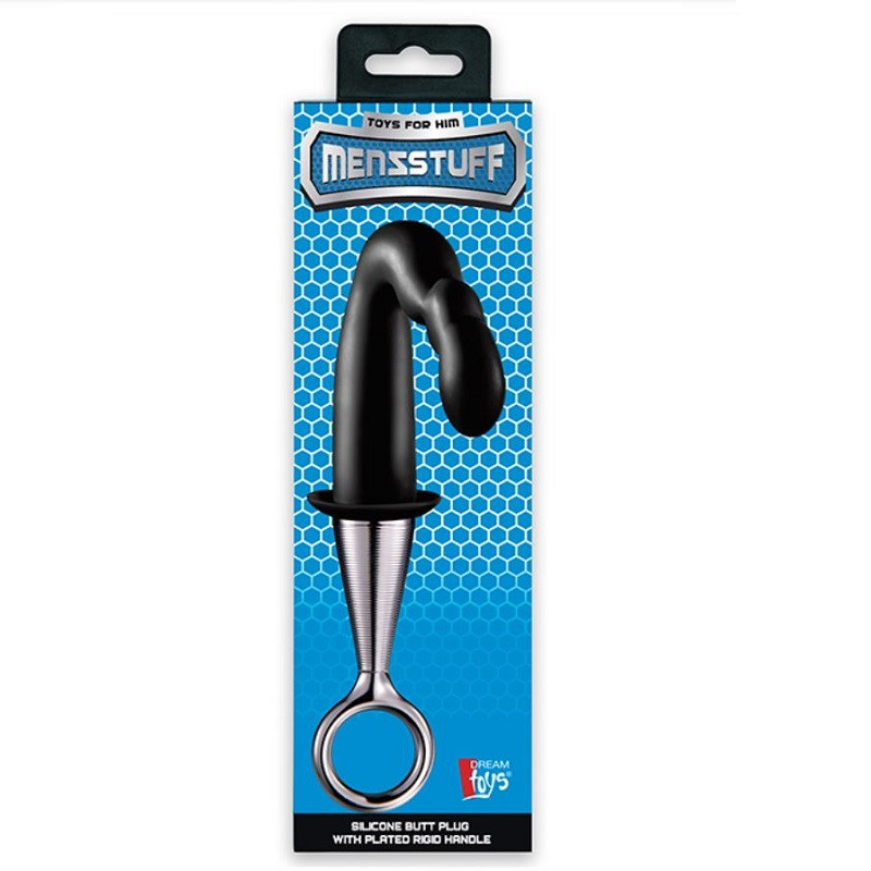 Estimulador Prostático Plug Menzstuff Plated Rigid Handle 21610