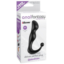 Estimulador Prostático Plug Silicona Deluxe Perfect Anal Fantasy