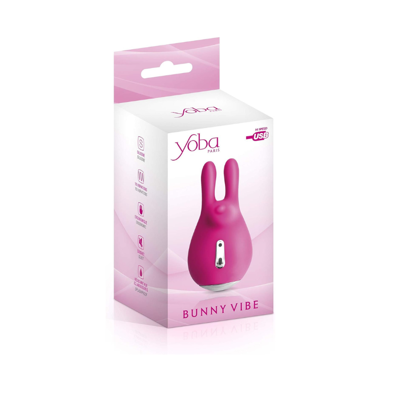 Estimulador Recargable Bunny Vibe Yoba