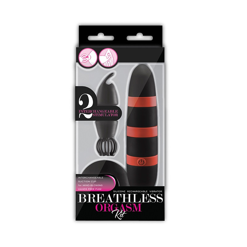 Estimulador Recargable con Ventosa y Cabezales Intercambiables 111882