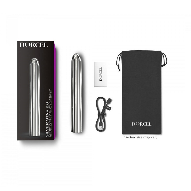 Estimulador Recargable Dorcel Silver Star 2.0