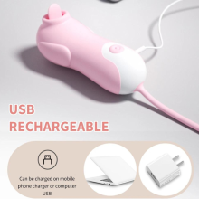 Estimulador Recargable Lengua Perrito