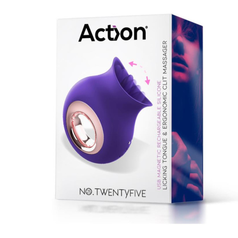 Estimulador Recargable Lengua Twentyfive Action