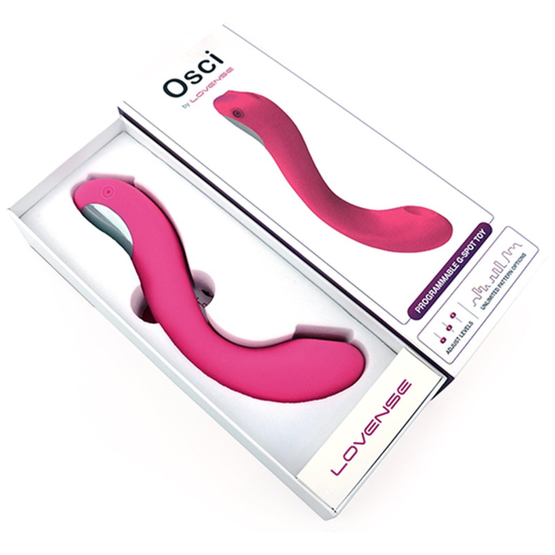 Estimulador Recargable Vibrador App Control Osci By Lovense