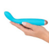 Estimulador Recargable Vibrador Cuties Mini Vibrator Azul