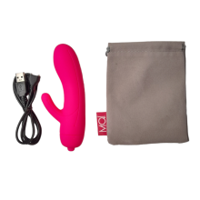 Estimulador Recargable Vibrador Mai Nº 84 Magenta