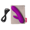 Estimulador Recargable Vibrador Mai Nº 84 Violeta