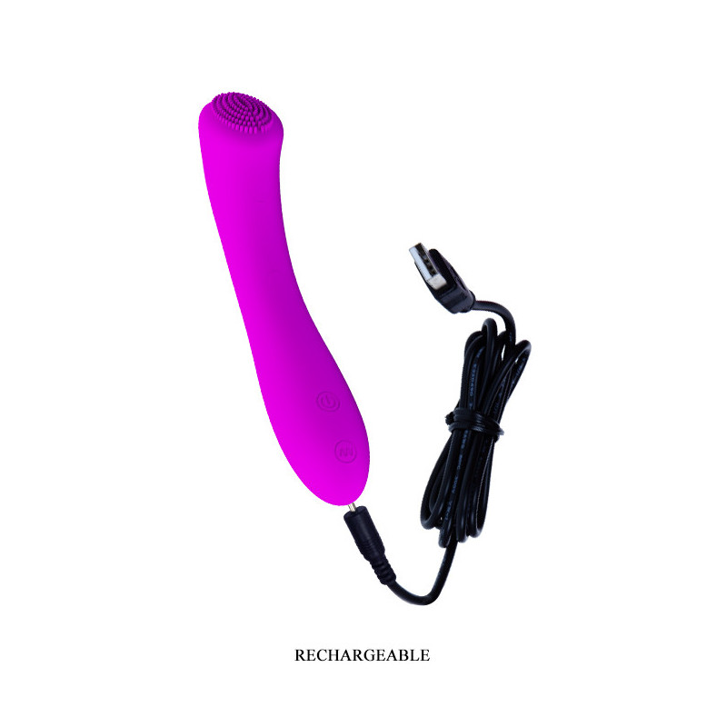 Estimulador Recargable Vibrador Pretty Love Len