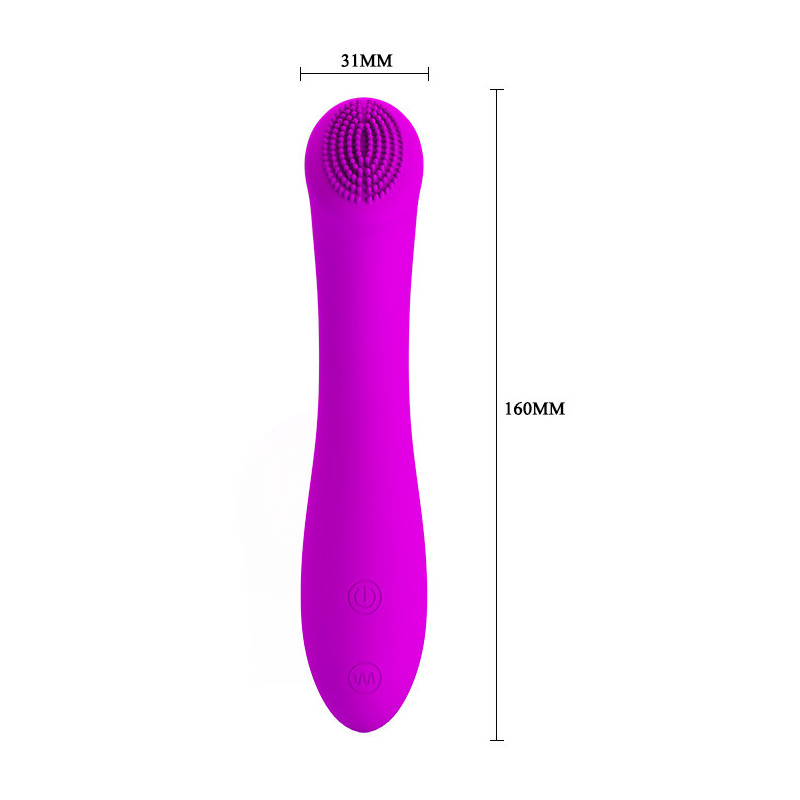Estimulador Recargable Vibrador Pretty Love Len