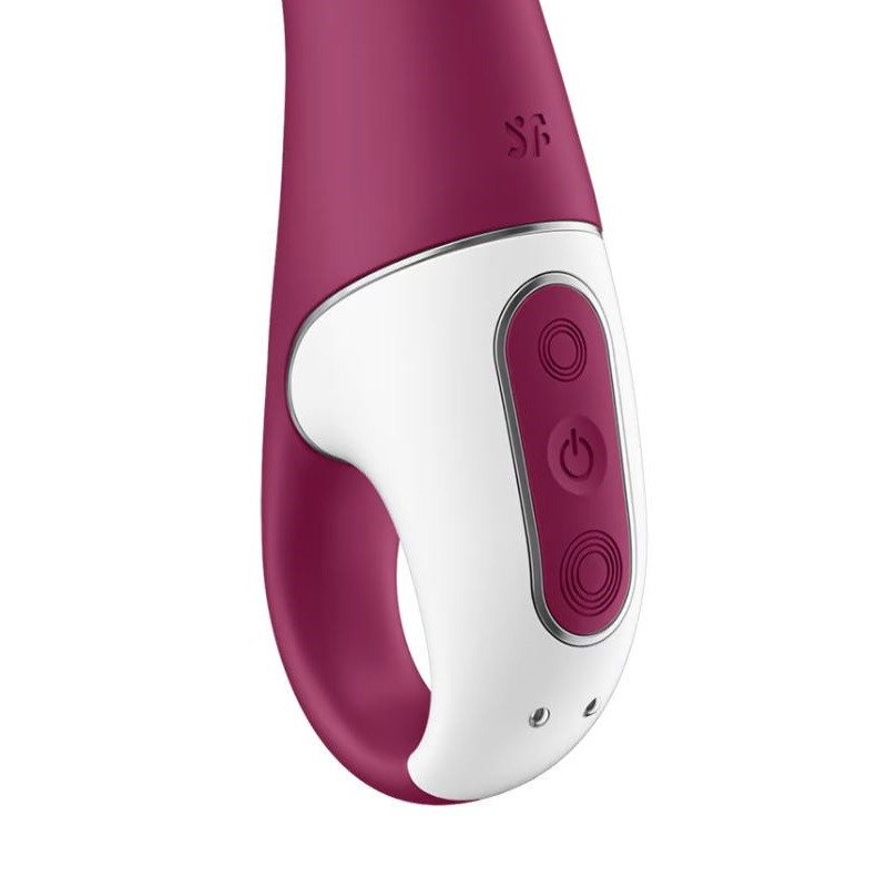 Estimulador Recargable Vibrador Satisfyer A-Mazing 1 Burdeos