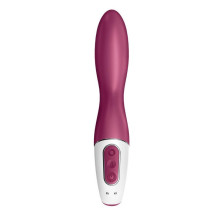 Estimulador Recargable Vibrador Satisfyer Heated Thrill Vibrator APP Burdeos